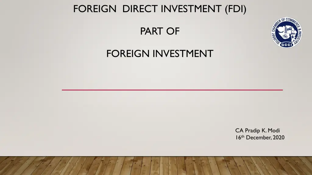 foreign direct investment fdi