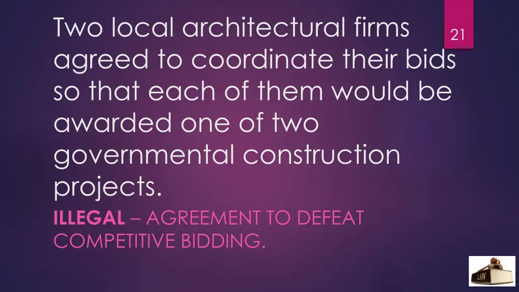 two local architectural firms agreed