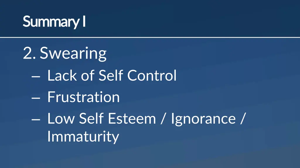summary i summary i 1