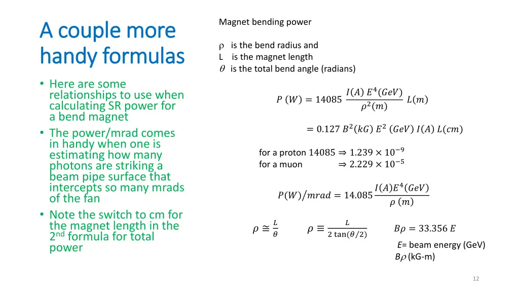 magnet bending power