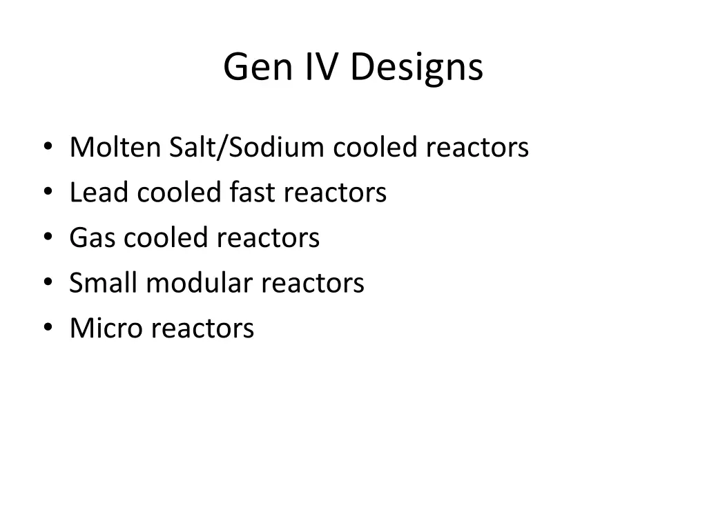 gen iv designs