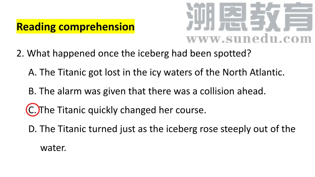 reading comprehension 1
