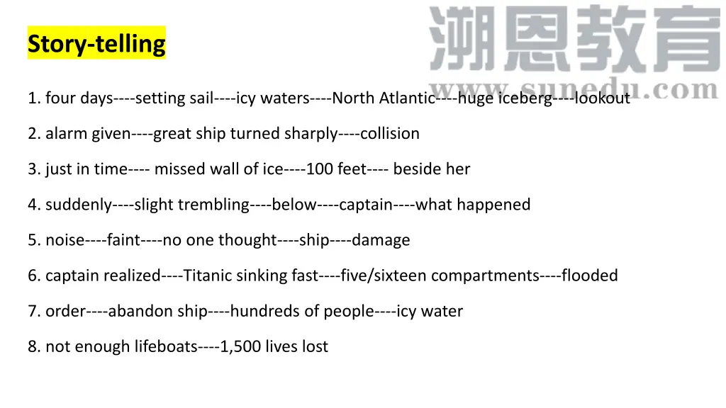 story telling