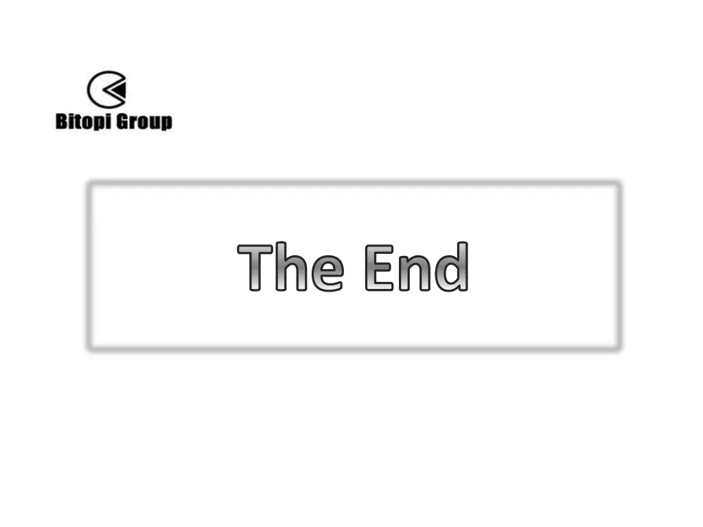 the end