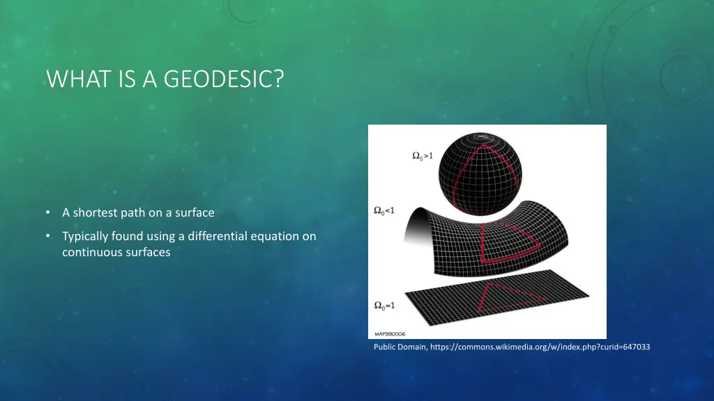 what is a geodesic