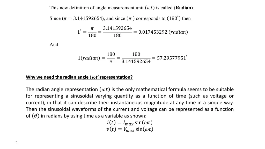 this new definition of angle measurement unit