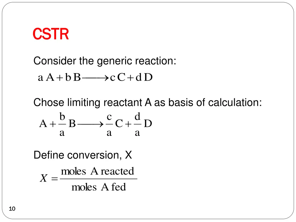 cstr cstr