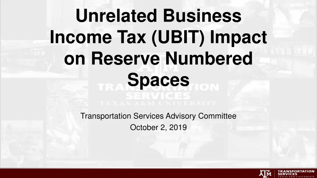 unrelated business income tax ubit impact