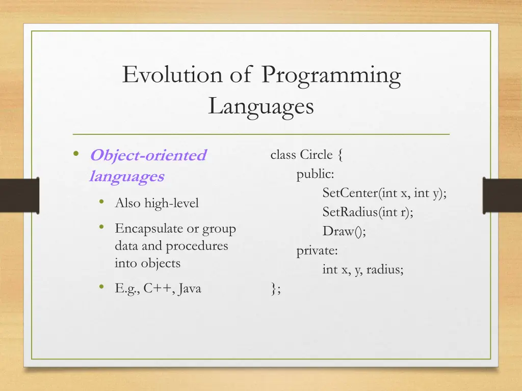 evolution of programming languages 3