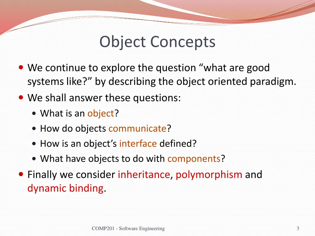 object concepts