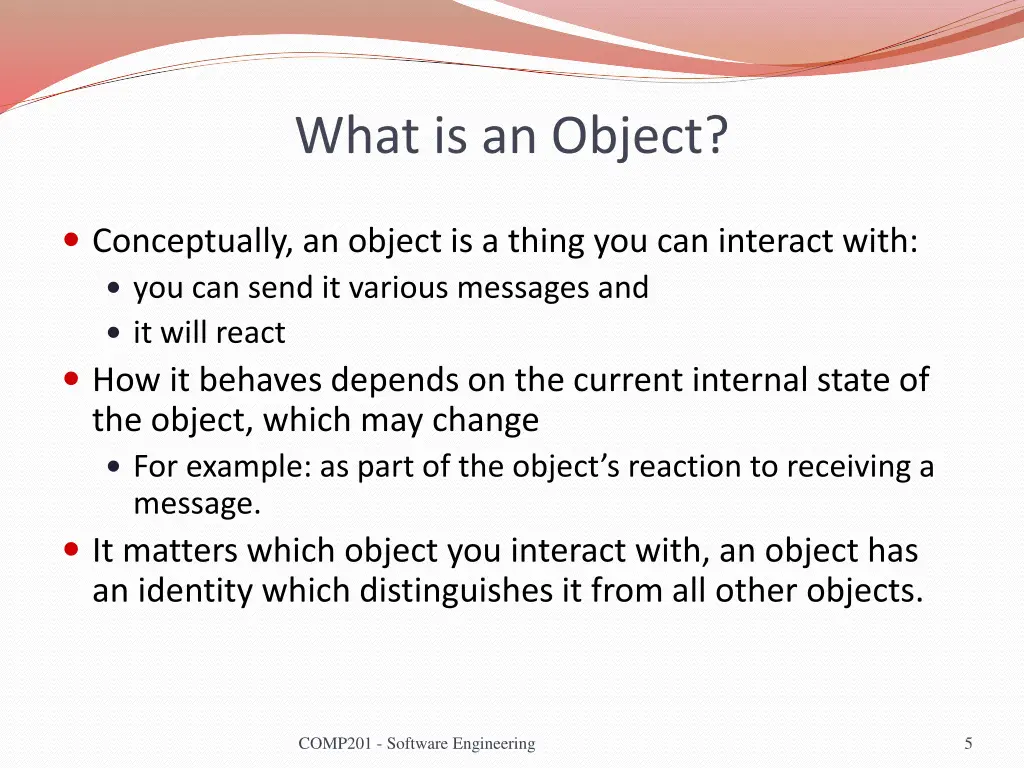 what is an object