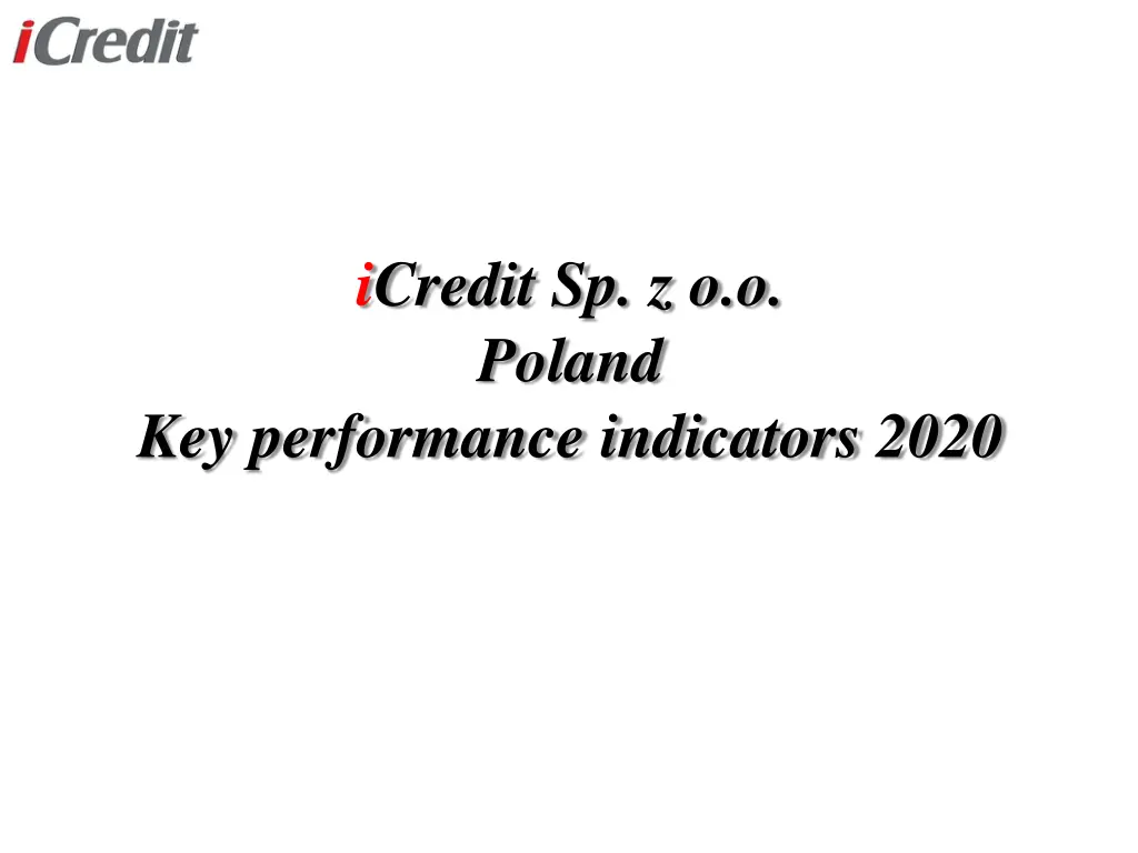 icredit sp z o o poland