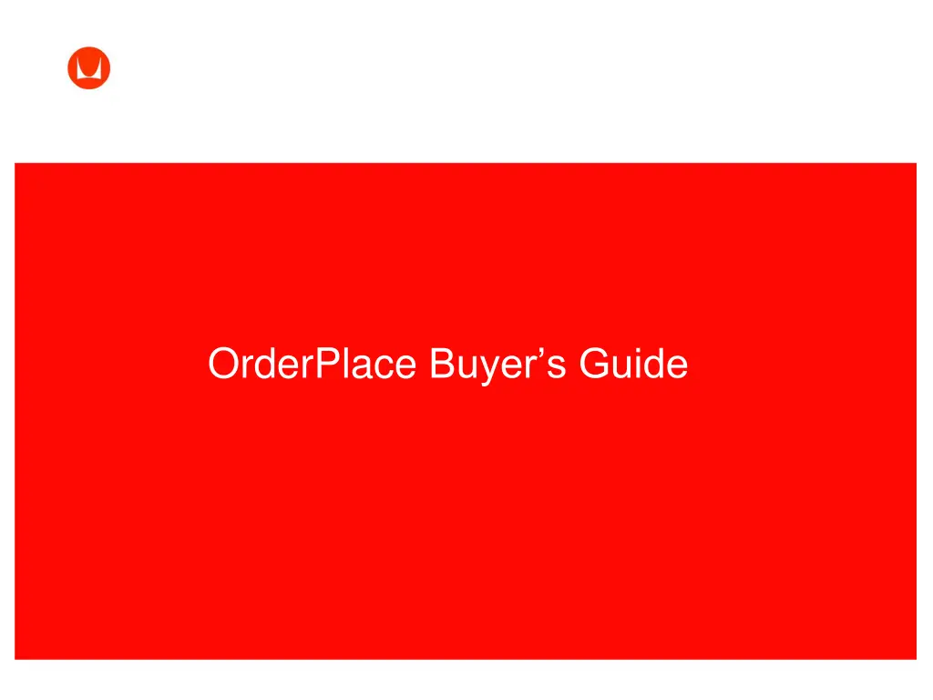 orderplace buyer s guide