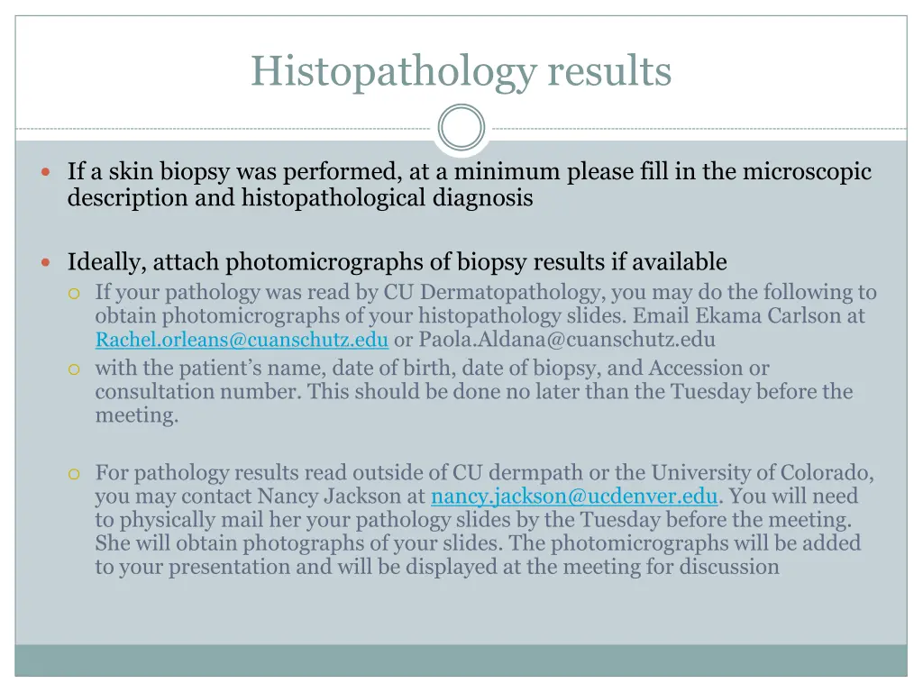 histopathology results