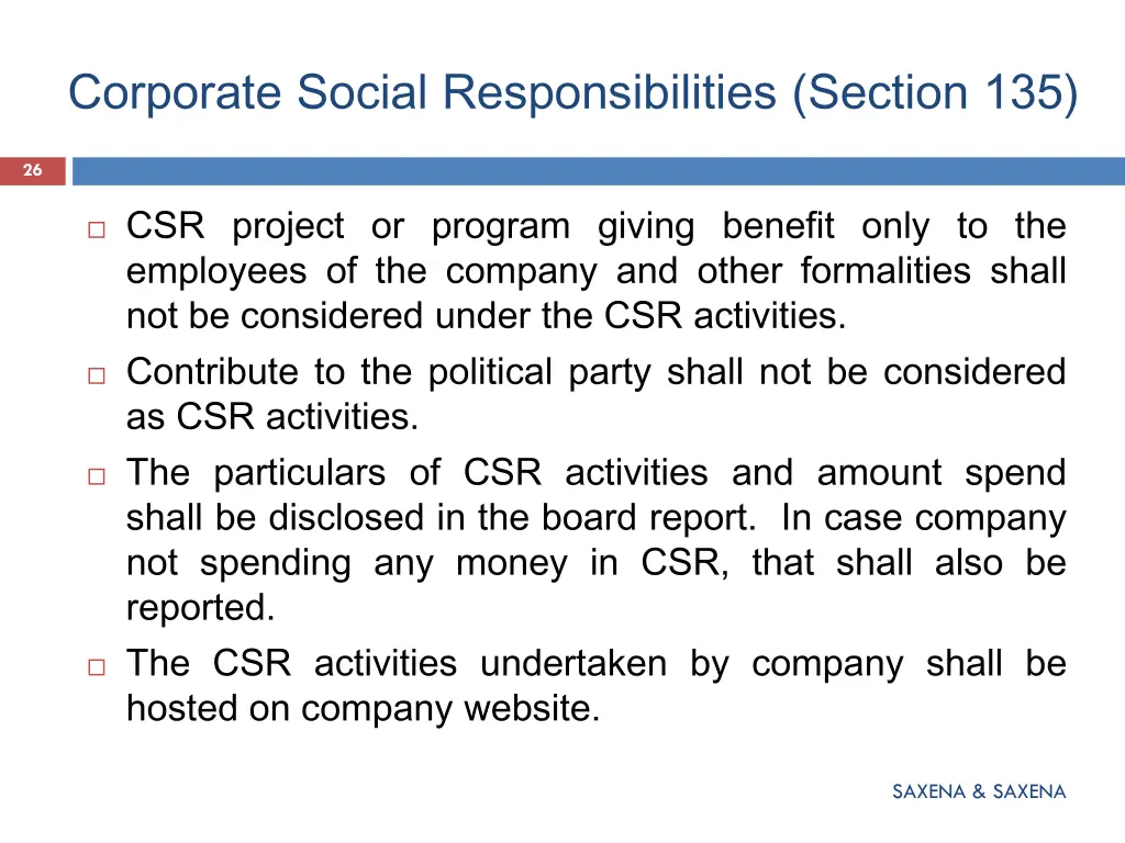 corporate social responsibilities section 135 4