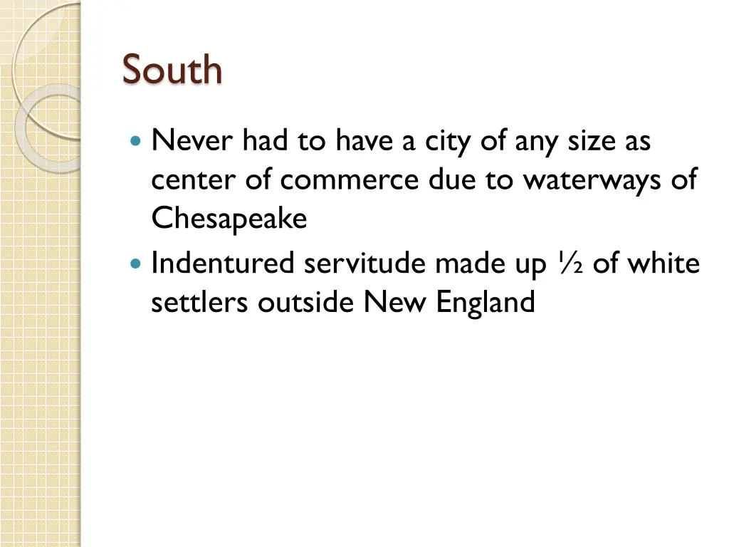south 1