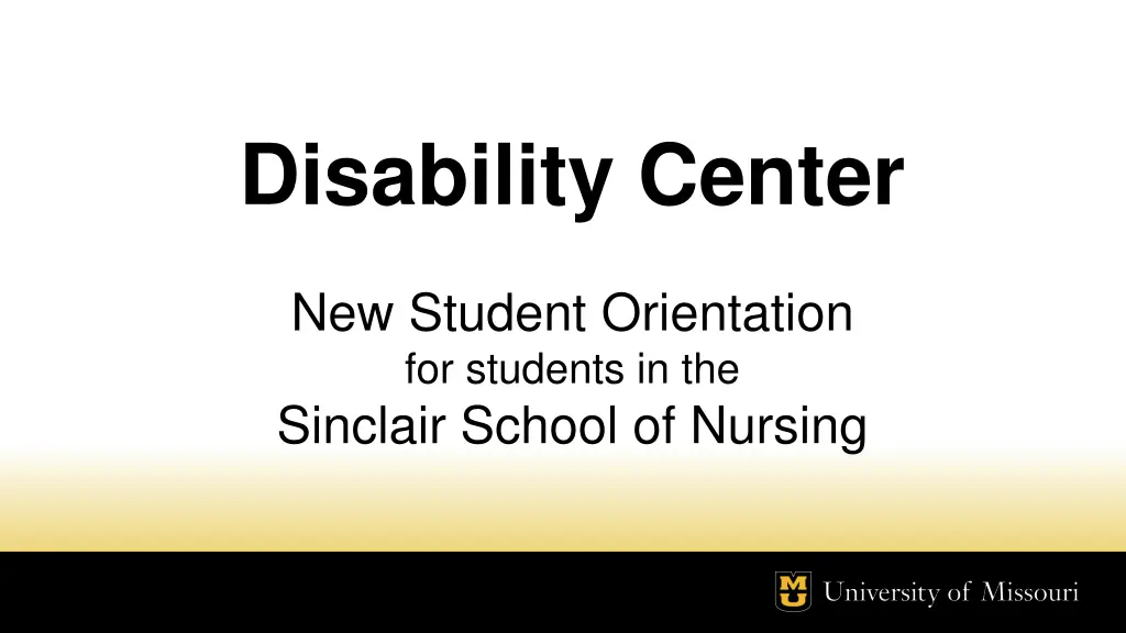 disability center