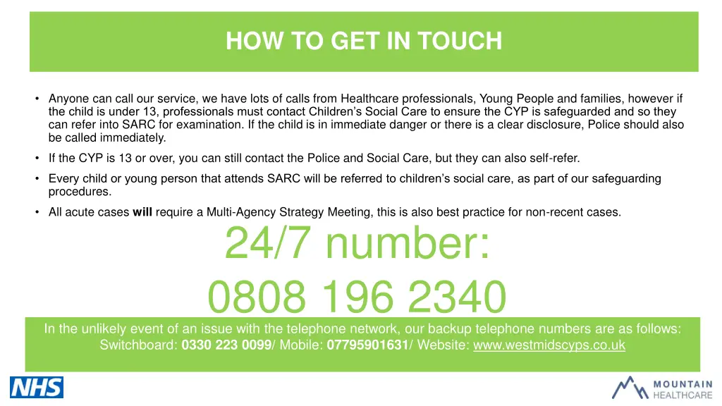 how to get in touch