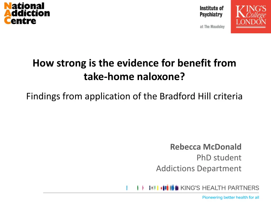 how strong is the evidence for benefit from take