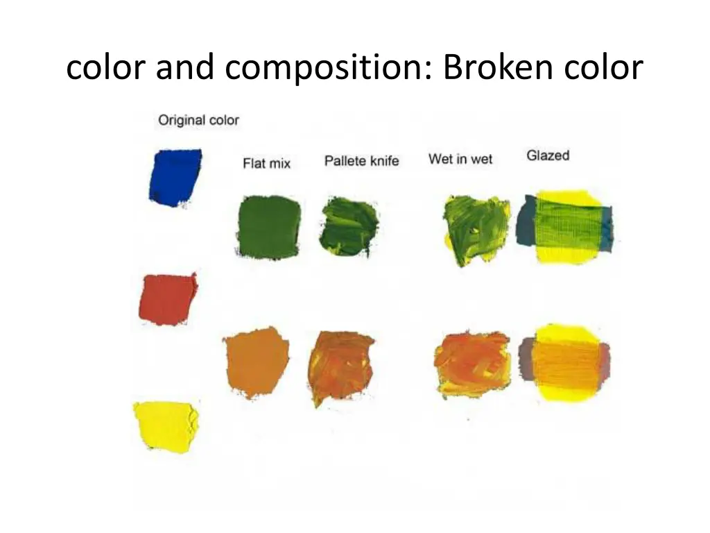 color and composition broken color 1