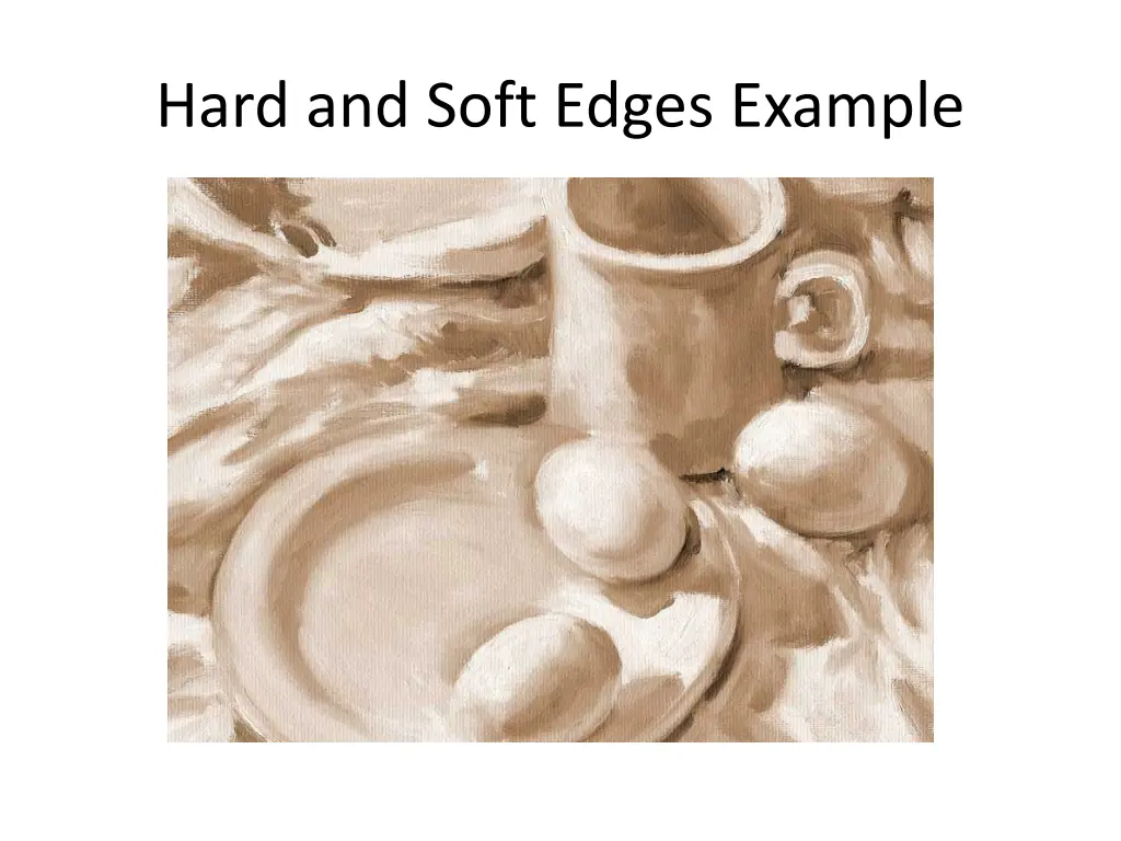 hard and soft edges example