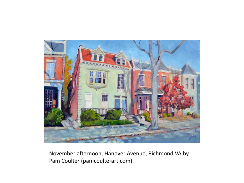 november afternoon hanover avenue richmond