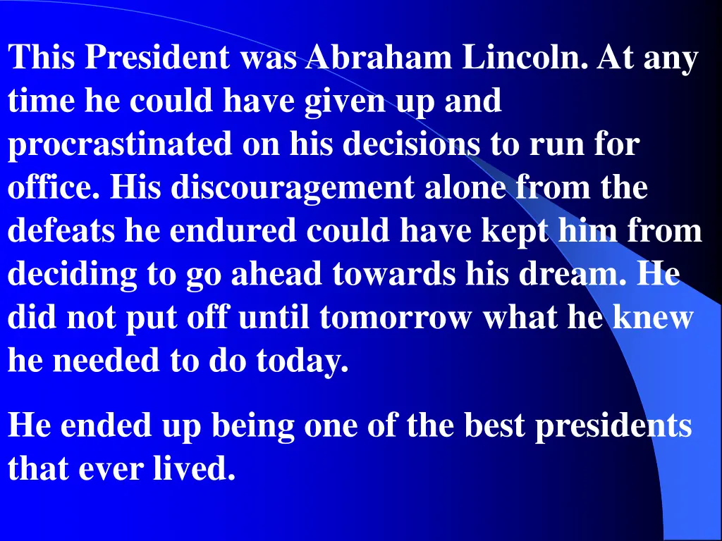 this president was abraham lincoln at any time
