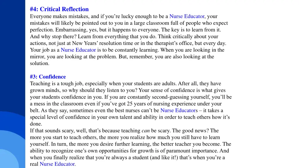 4 critical reflection everyone makes mistakes