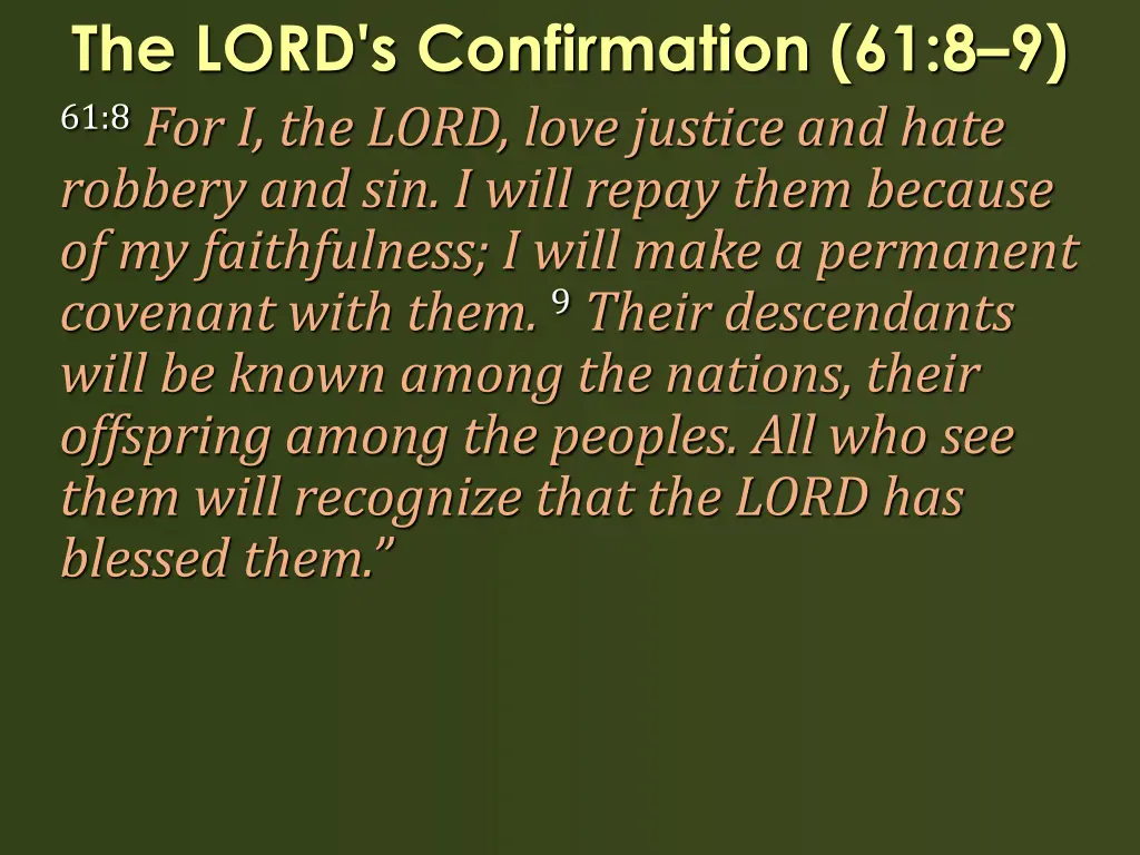 the lord s confirmation