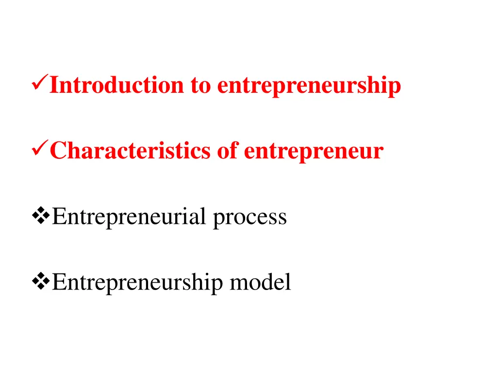 introduction to entrepreneurship 1
