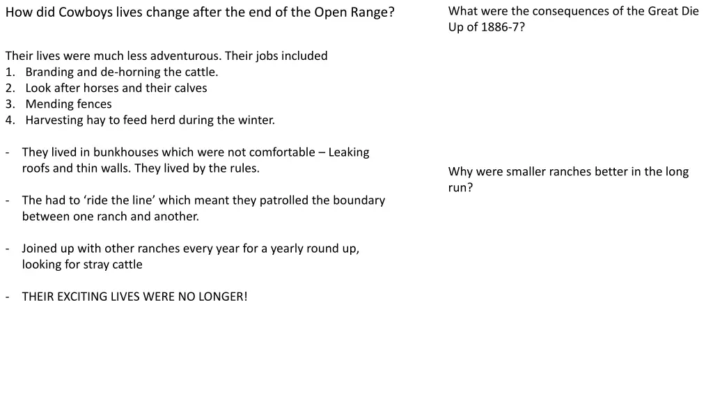 what were the consequences of the great 1