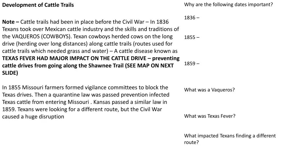 why are the following dates important