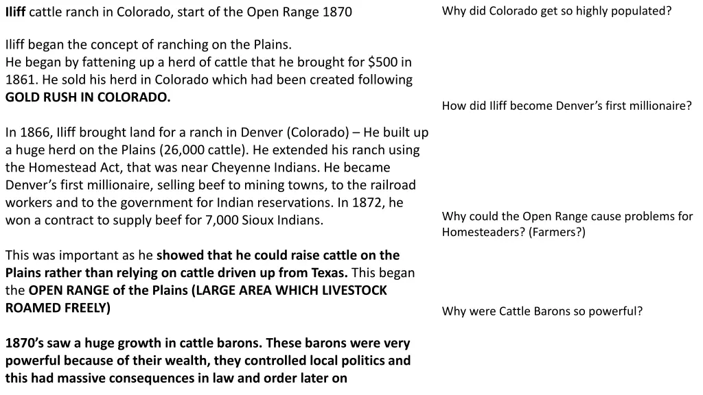 why did colorado get so highly populated