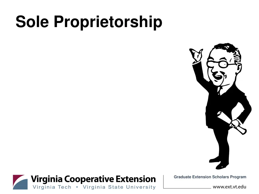 sole proprietorship