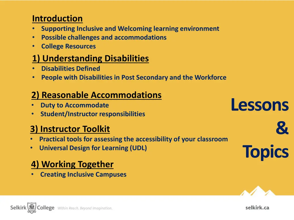 introduction supporting inclusive and welcoming