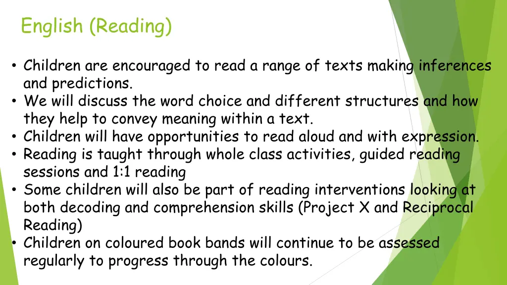 english reading