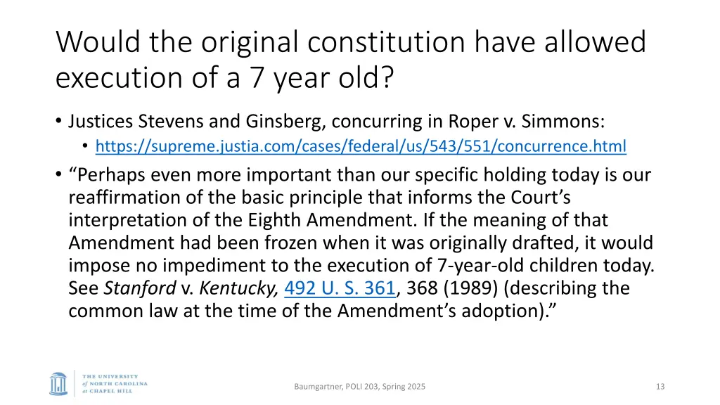 would the original constitution have allowed