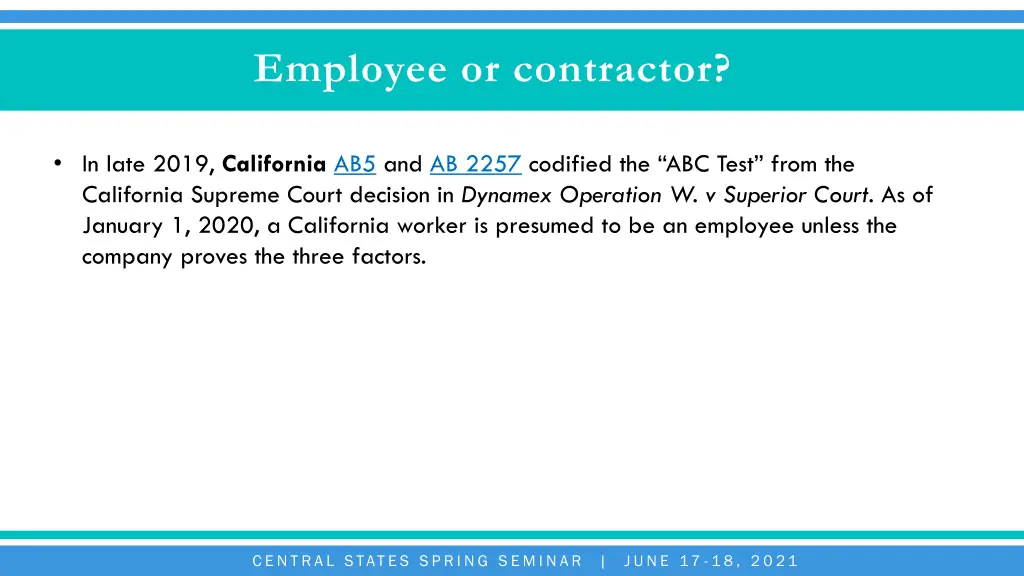 employee or contractor 1