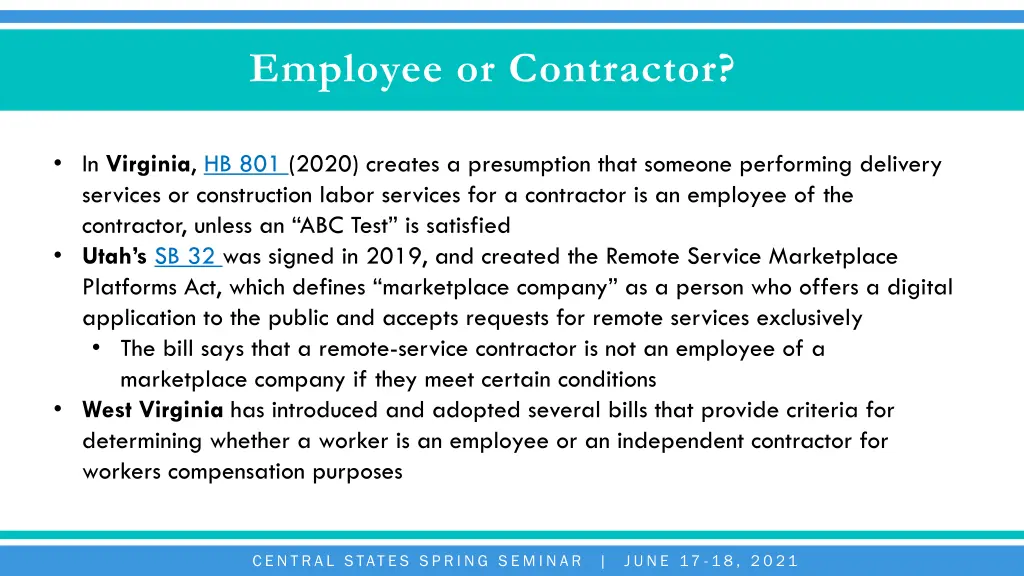 employee or contractor