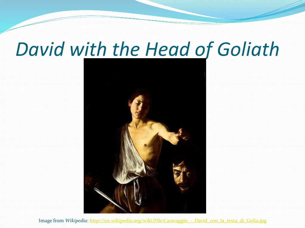david with the head of goliath