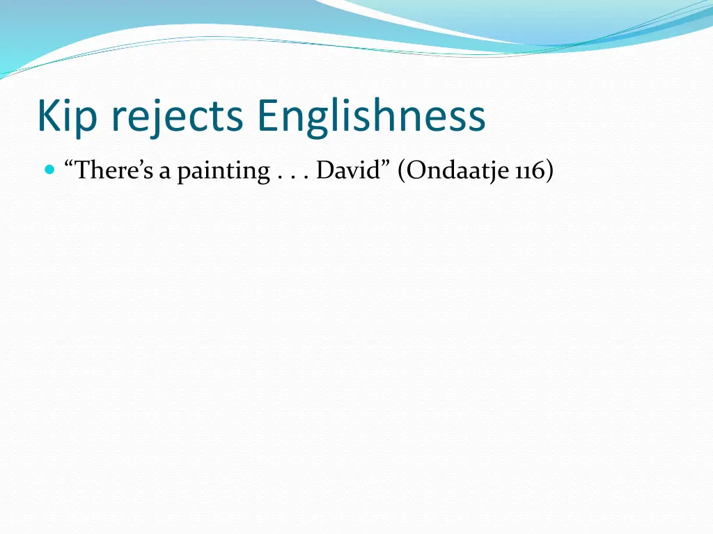 kip rejects englishness