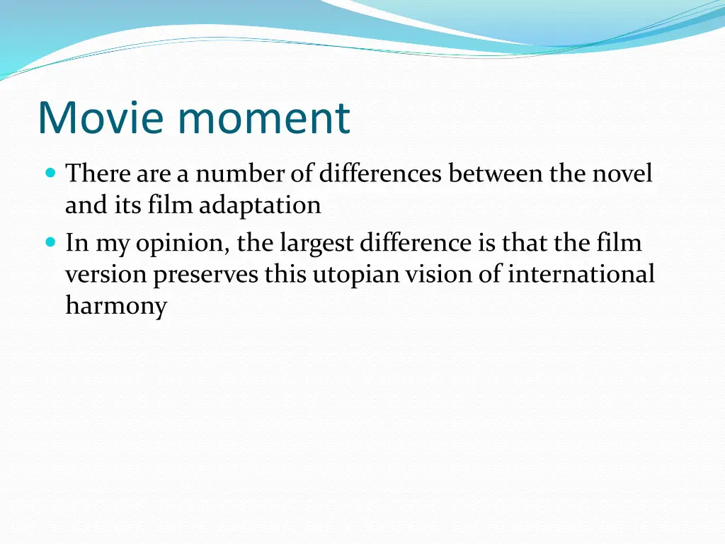 movie moment