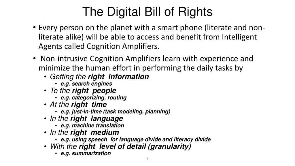 the digital bill of rights every person