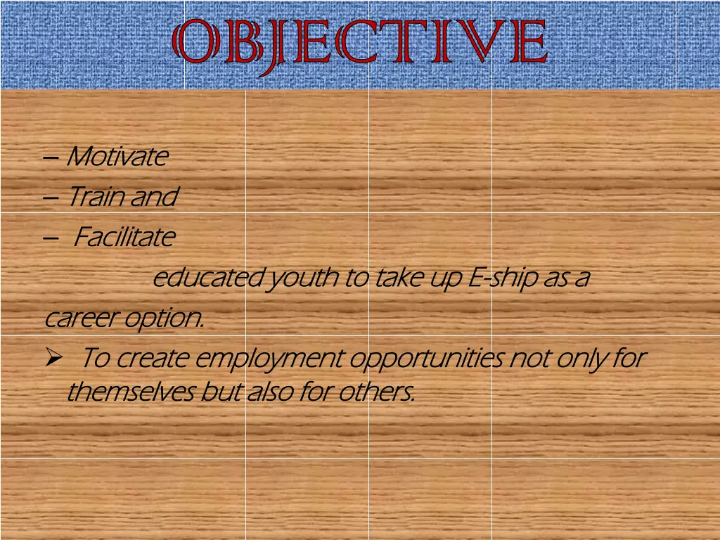 objective