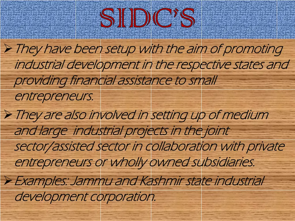 sidc s