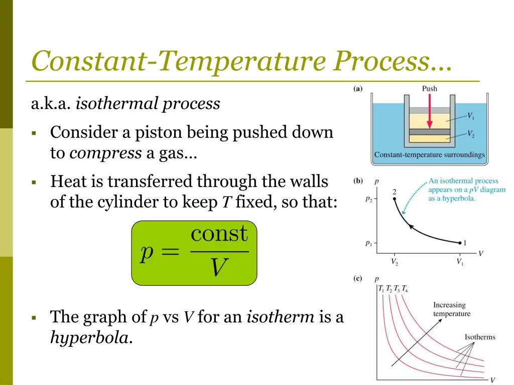 constant temperature process 1