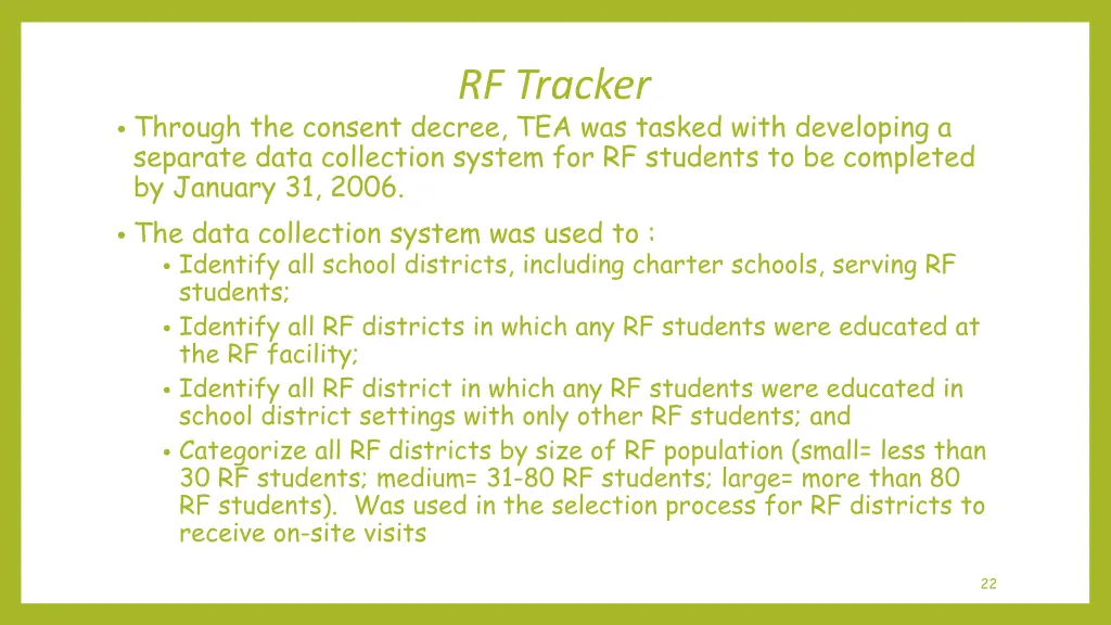 rf tracker