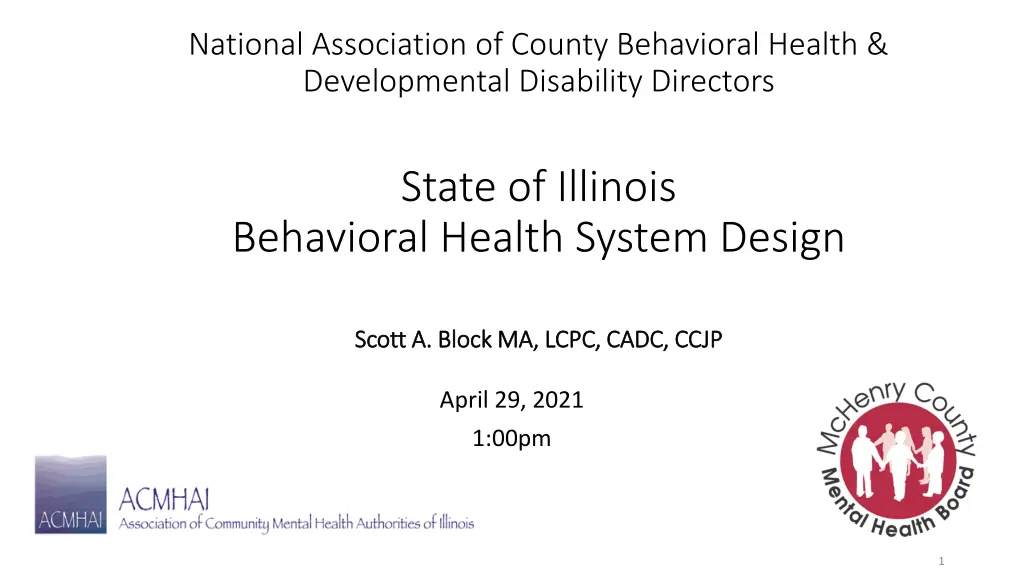 national association of county behavioral health