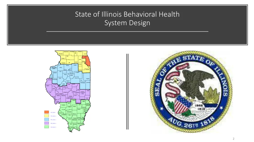 state of illinois behavioral health system design