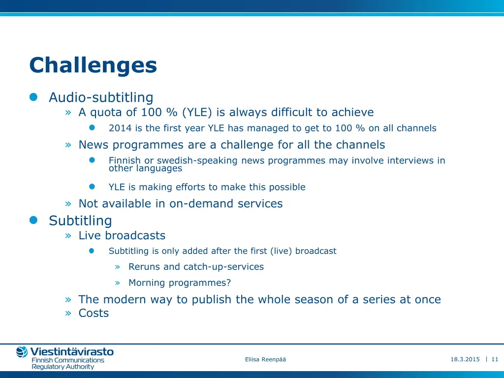 challenges